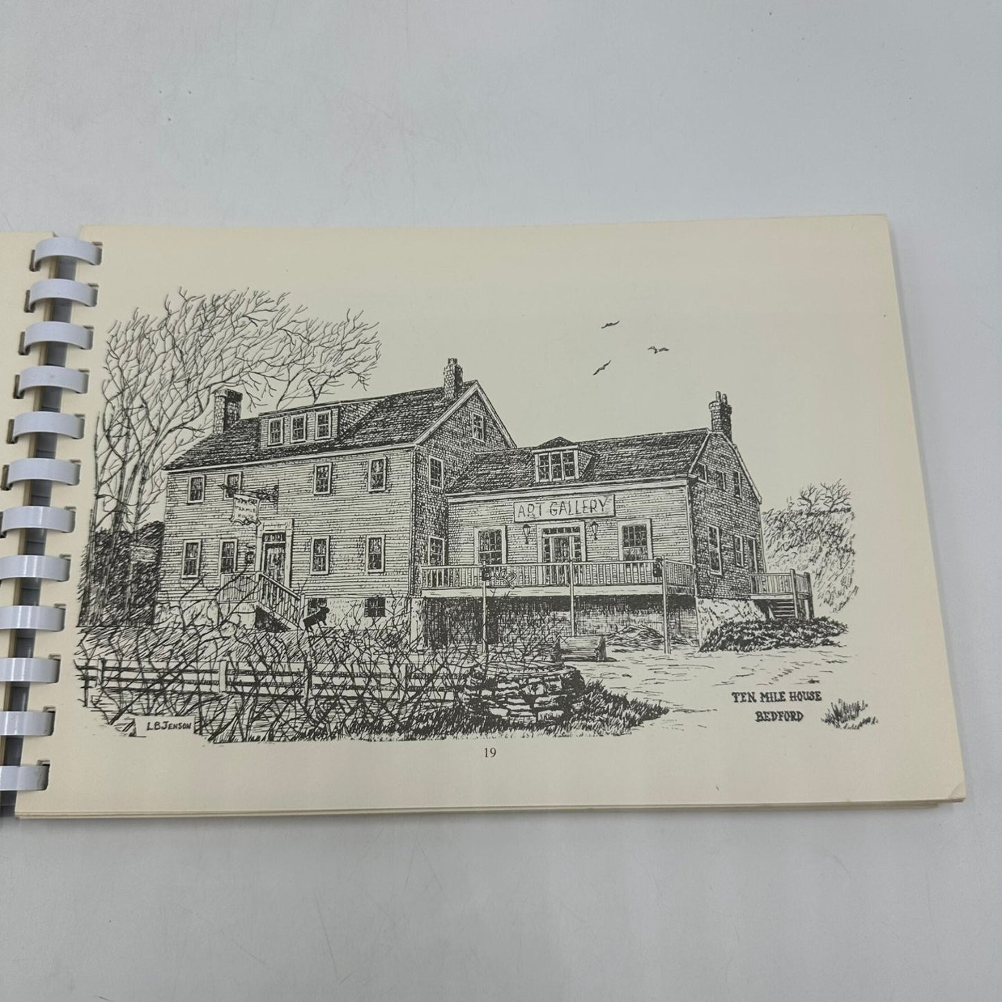 Nova Scotia Sketch Book L.B. Jenson 1974 Illustrated Travel History Petheric