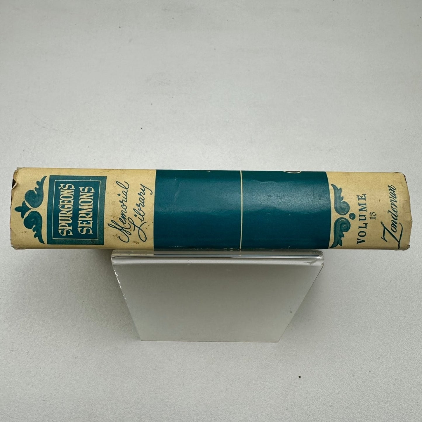 Spurgeon's Sermons Memorial Library Vol 13 Charles Spurgeon 1953 Zondervan