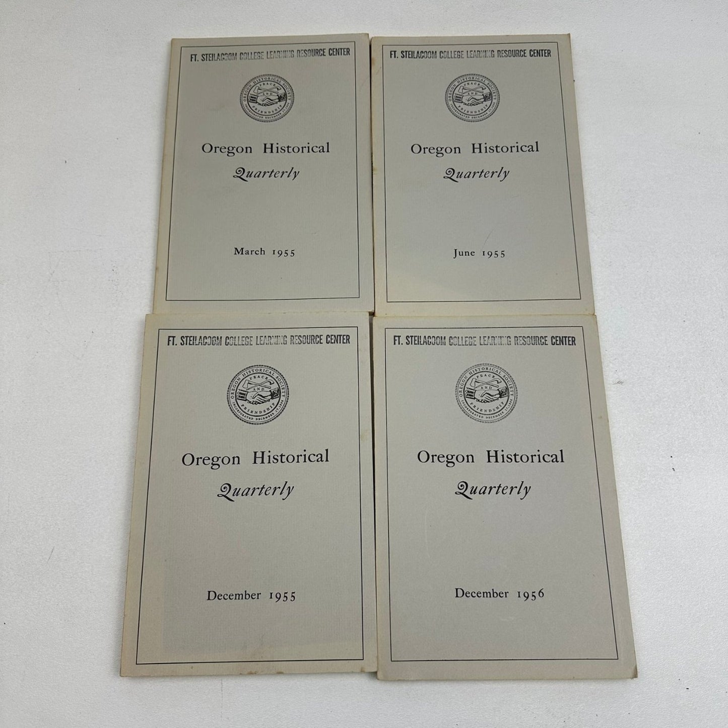 Oregon Historical Quarterly 1955-1965 34 Volumes Regional History Periodical