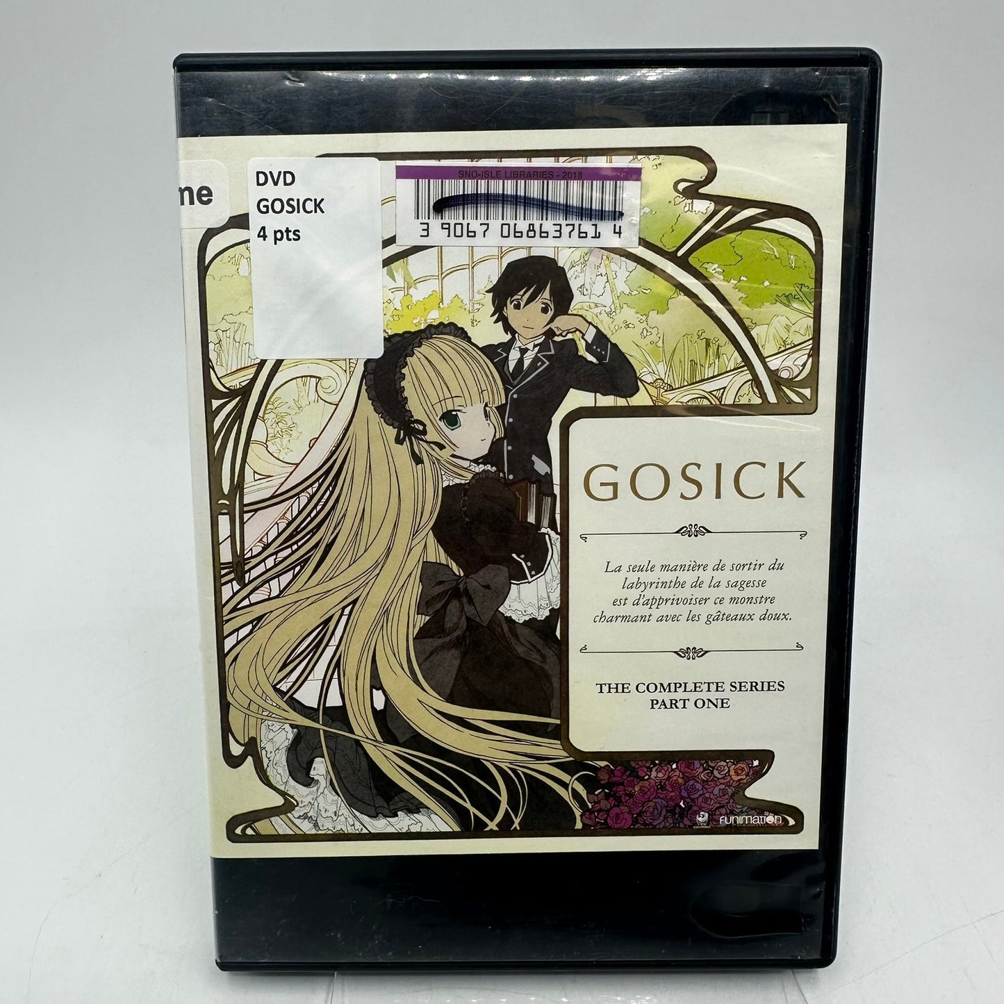 Gosick The Complete Series Part One Blu Ray DVD Disc Anime Mystery Drama Romance