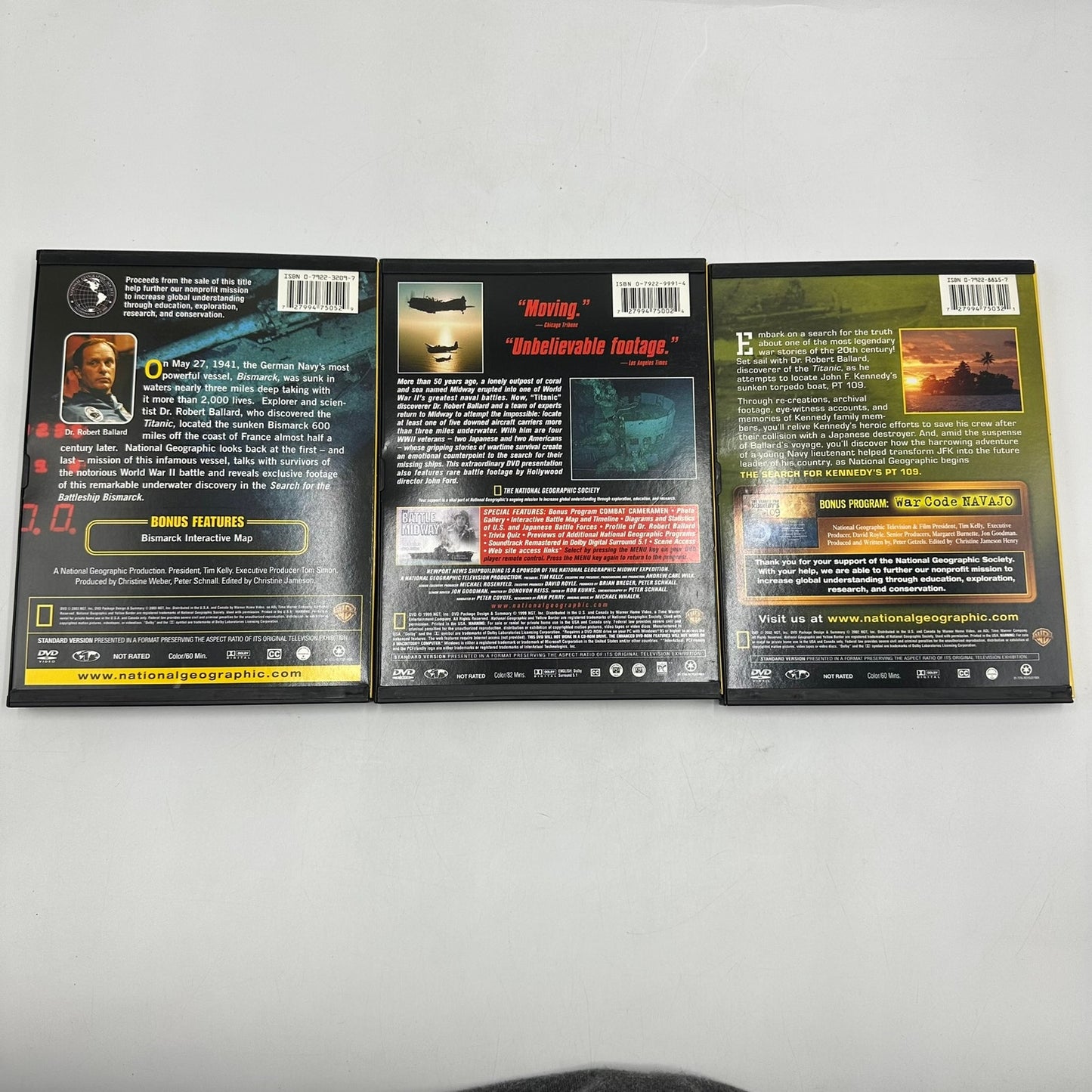 National Geographic Documentary DVDs Box Set Historical War and Military Topics