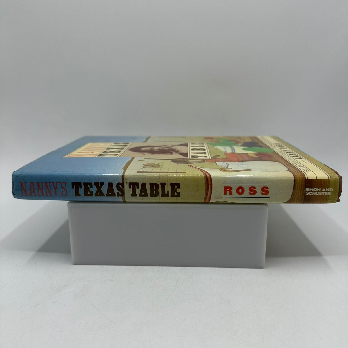 Nanny's Texas Table Larry Ross 1987 SIGNED Texas Southwest Country Cookbook