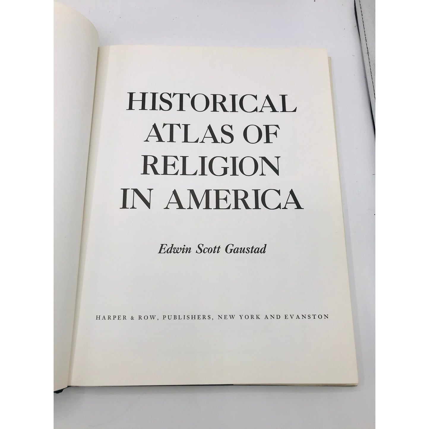 Historical Atlas of Religion in America Edwin Scott Gaustad Geography History
