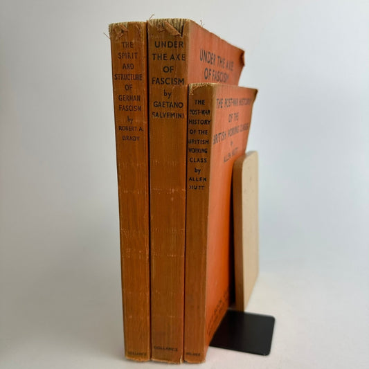 Left Book Club Set of 3 Fascism & British Working Class History Gollancz