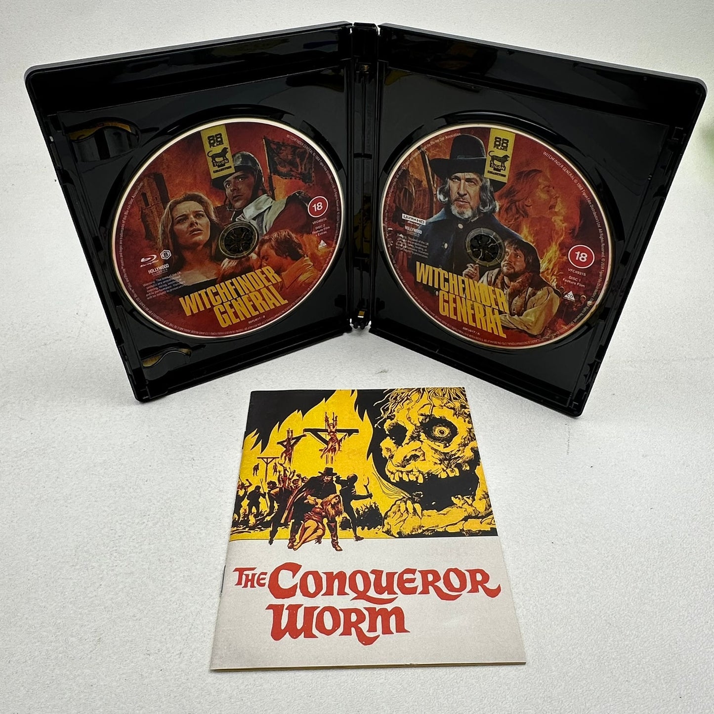Witchfinder General 4K Ultra HD DVD Blu-ray 2-Disc Set Historical Folk Horror