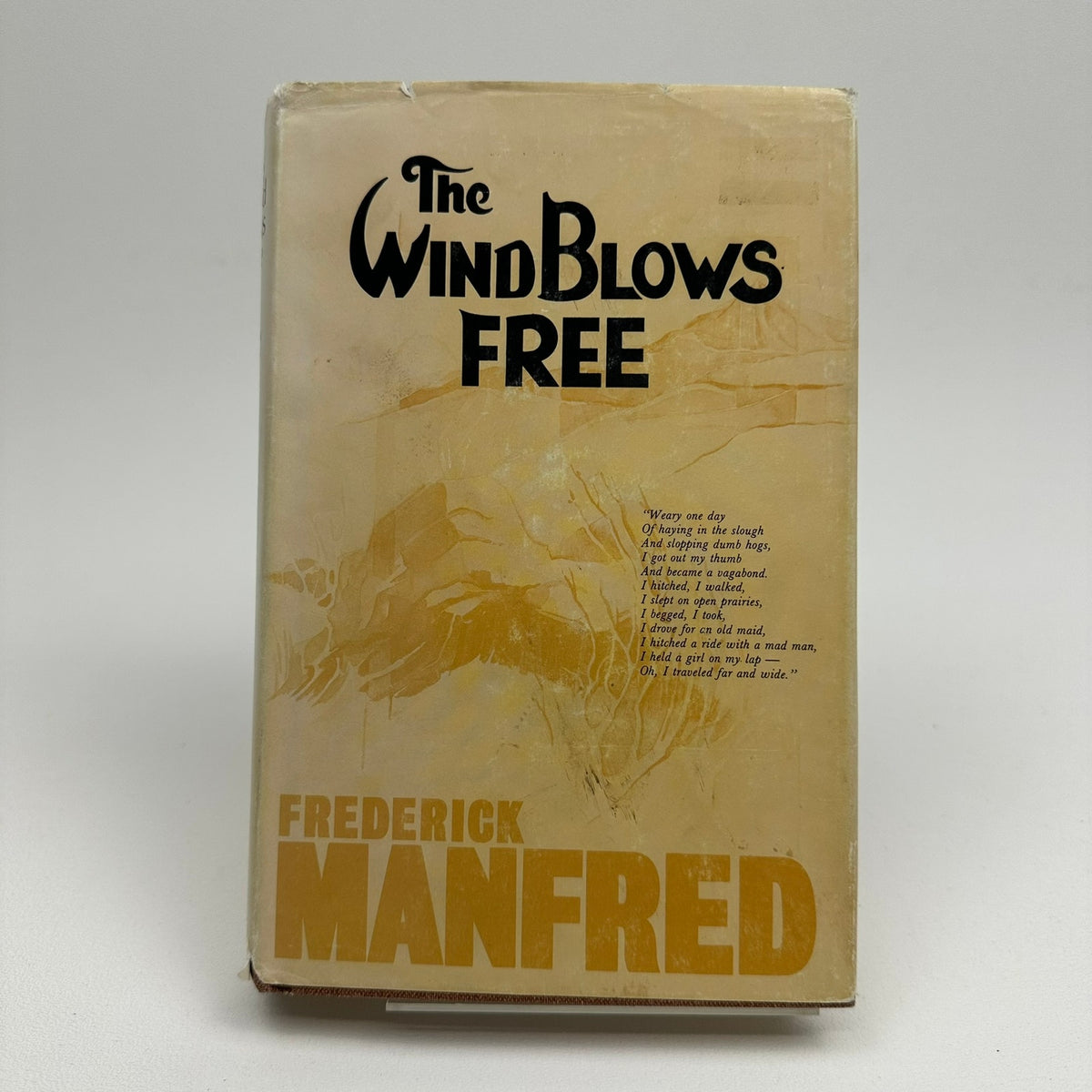 The Wind Blows Free A Reminiscence Frederick Manfred SIGNED Travel Autobiography