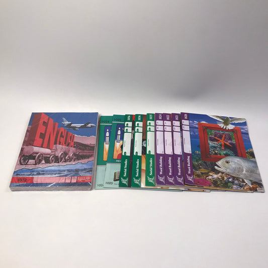 ACE Paces School of Tomorrow Lot of 34 Childrens Homeschool Learning Educational