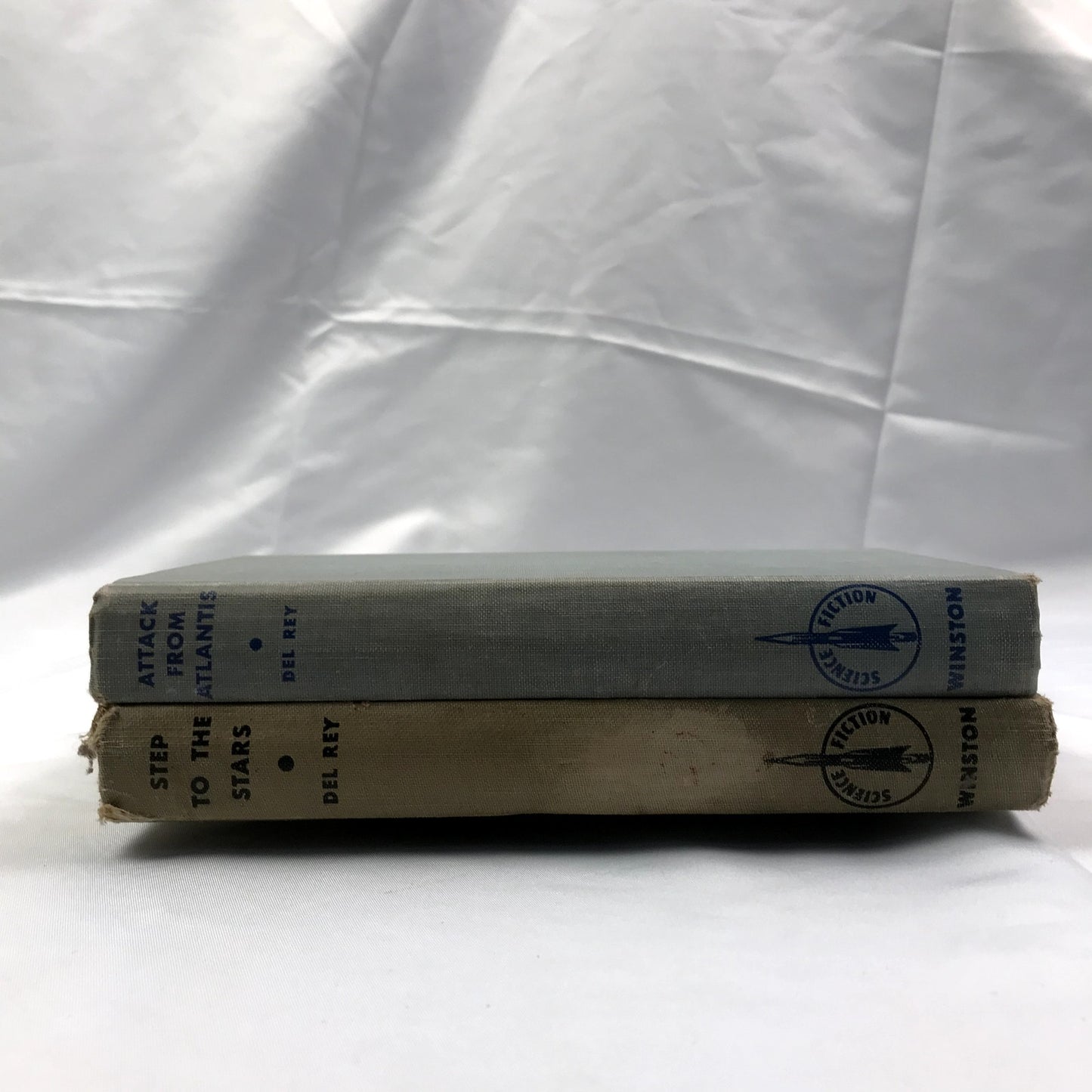 Lester Del Rey Attack From Atlantis & Step to the Stars First Edition 1950s