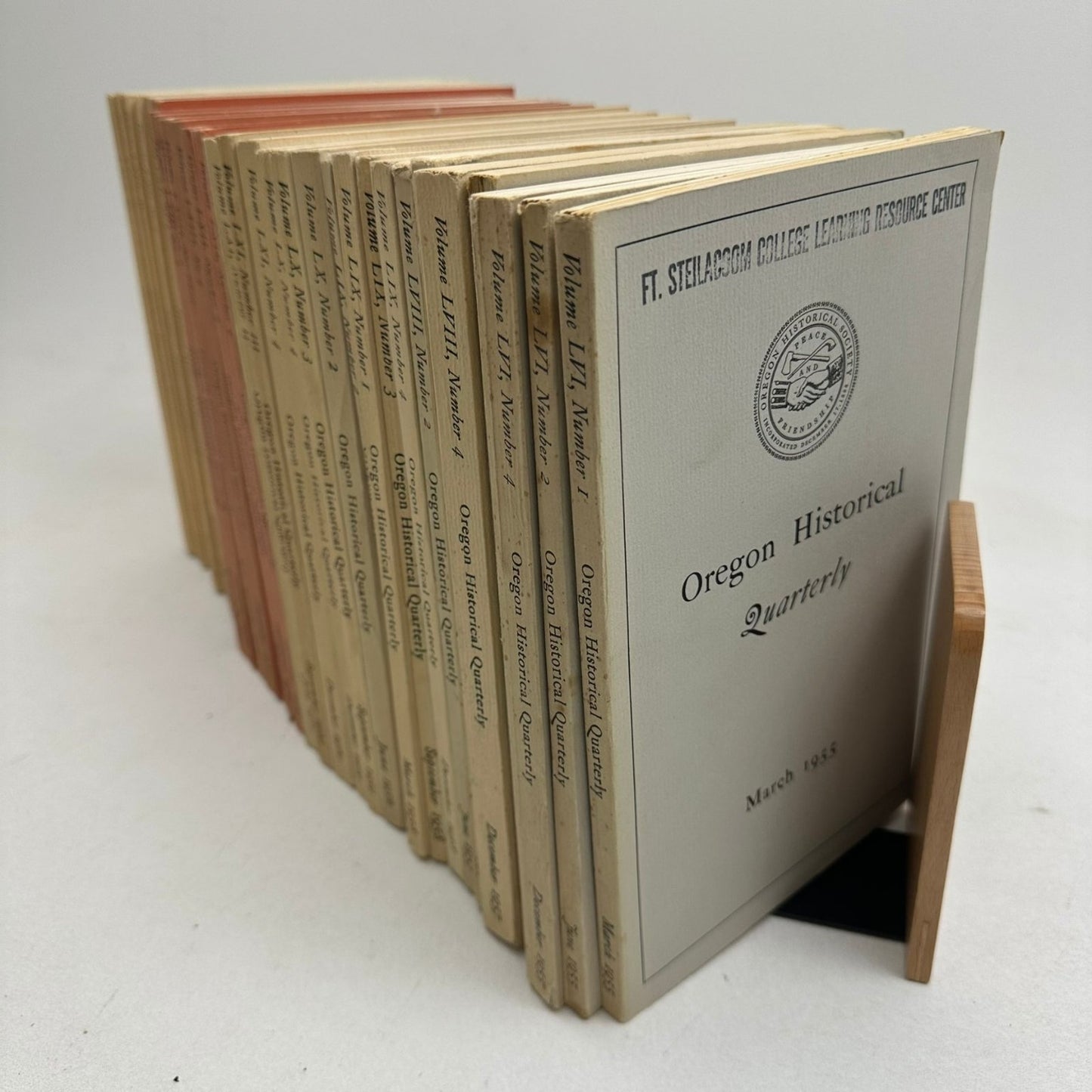 Oregon Historical Quarterly 1955-1965 34 Volumes Regional History Periodical