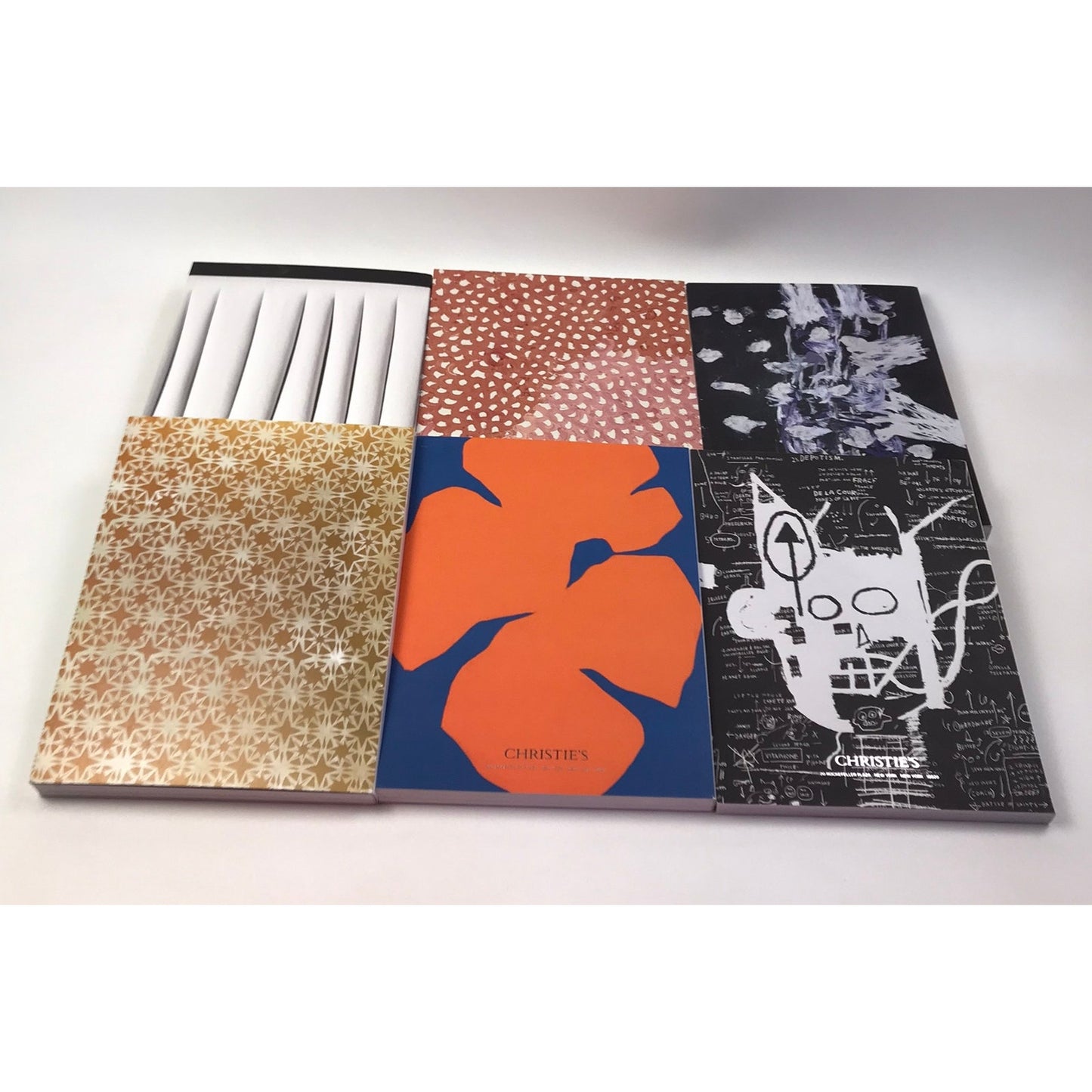 Christies Art Auction Catalogs Lot of 7 Warhol Koons Kawara Contemporary 2018