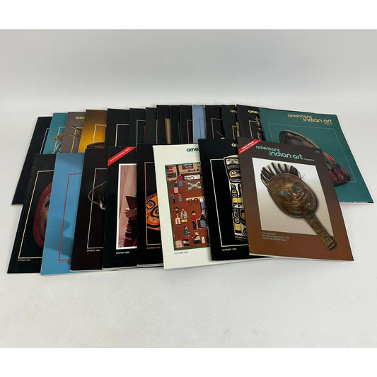 American Indian Art Magazines Lot of 23 History Photography Culture 1980-2006
