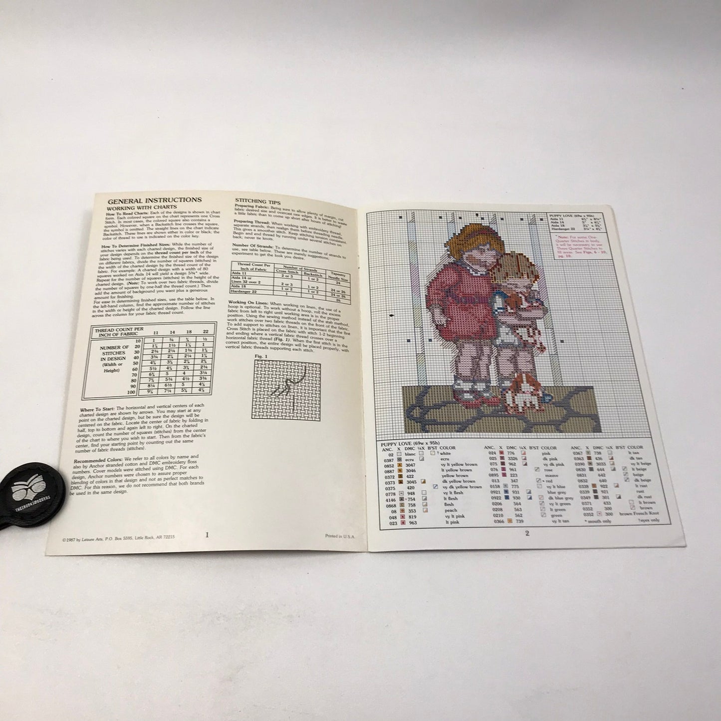 Leisure Arts Cross Stitch Leaflets Lot of 38 Beginner Patterns Embroidery Crafts