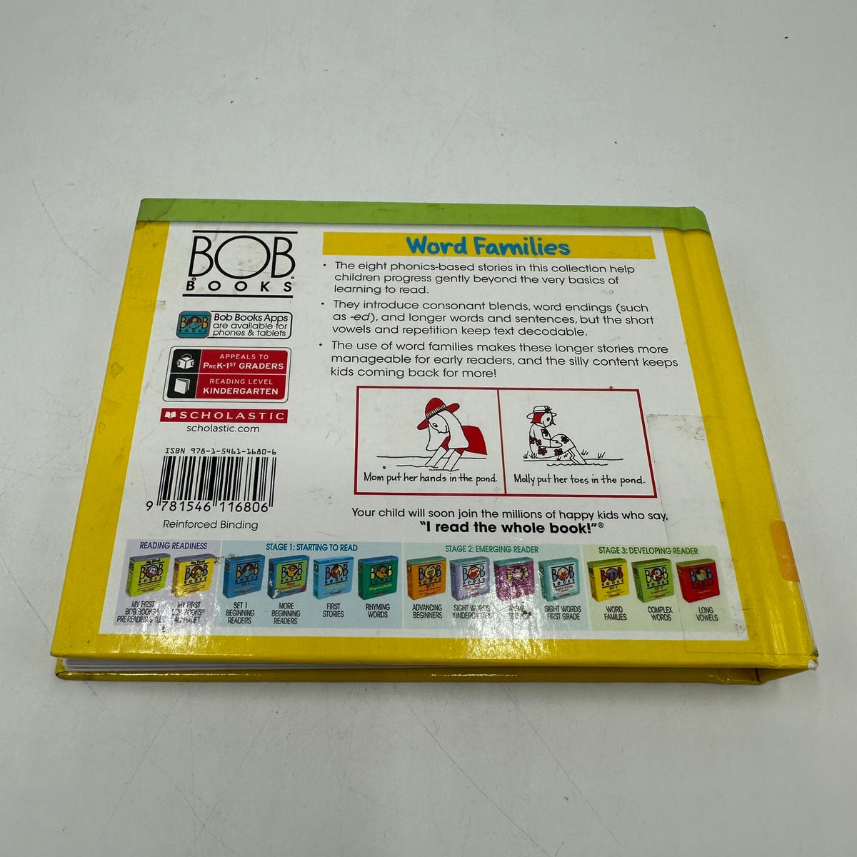 Bob Books Word Families Set 3 by Bobby Lynn Maslen Stage 3 Developing Reader