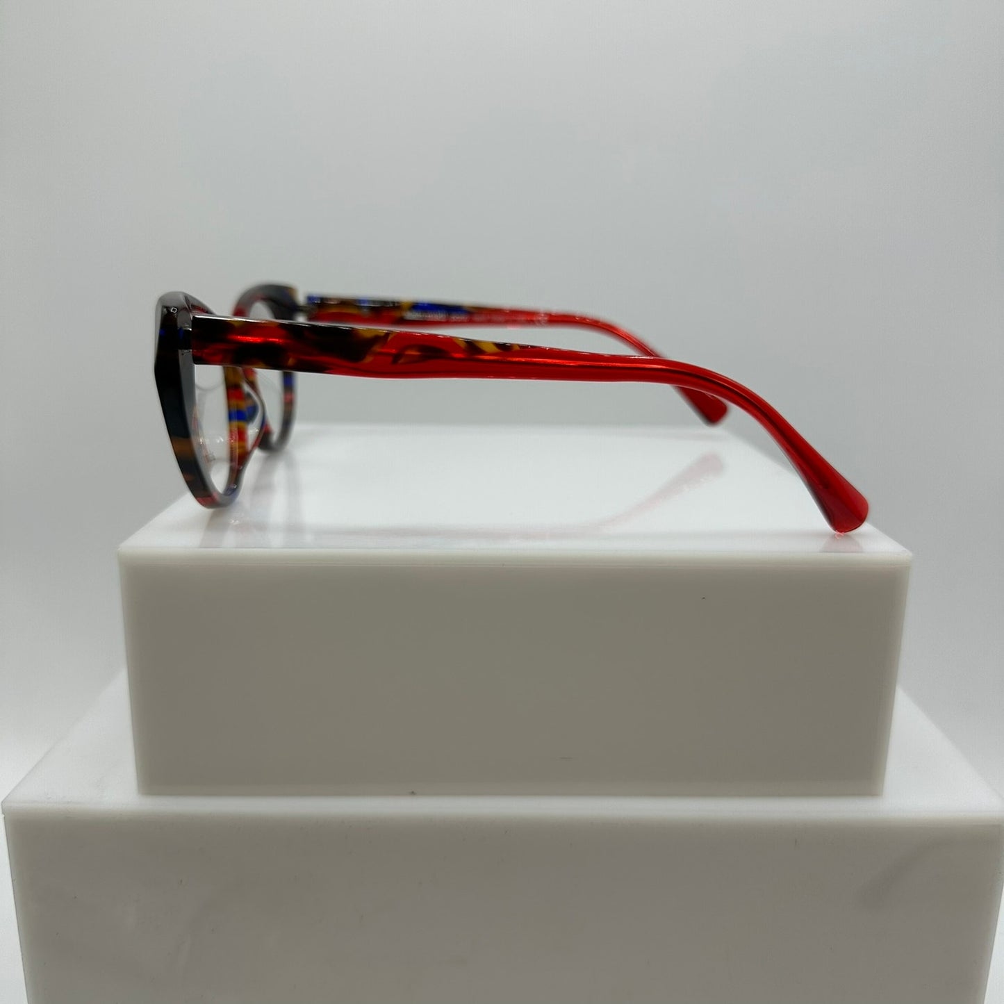 Alain Mikli Coralli A03142 002 Havana Blue Red Tortoise Womens Eyewear 52-15-145