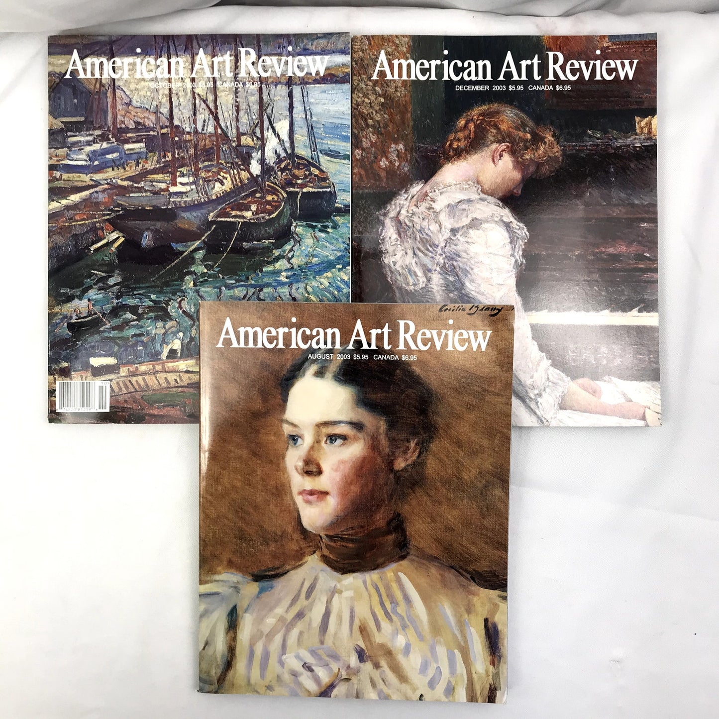 American Art Review Lot of 6 Illustrated Photographic Magazines 2003 Vol XV, 1-6