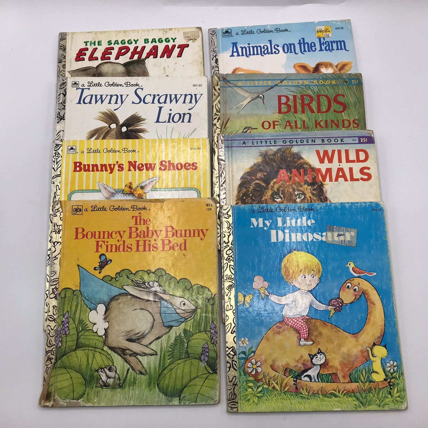 Little Golden Books Lot of 42 Animals Pets Childrens Literature Bedtime Stories