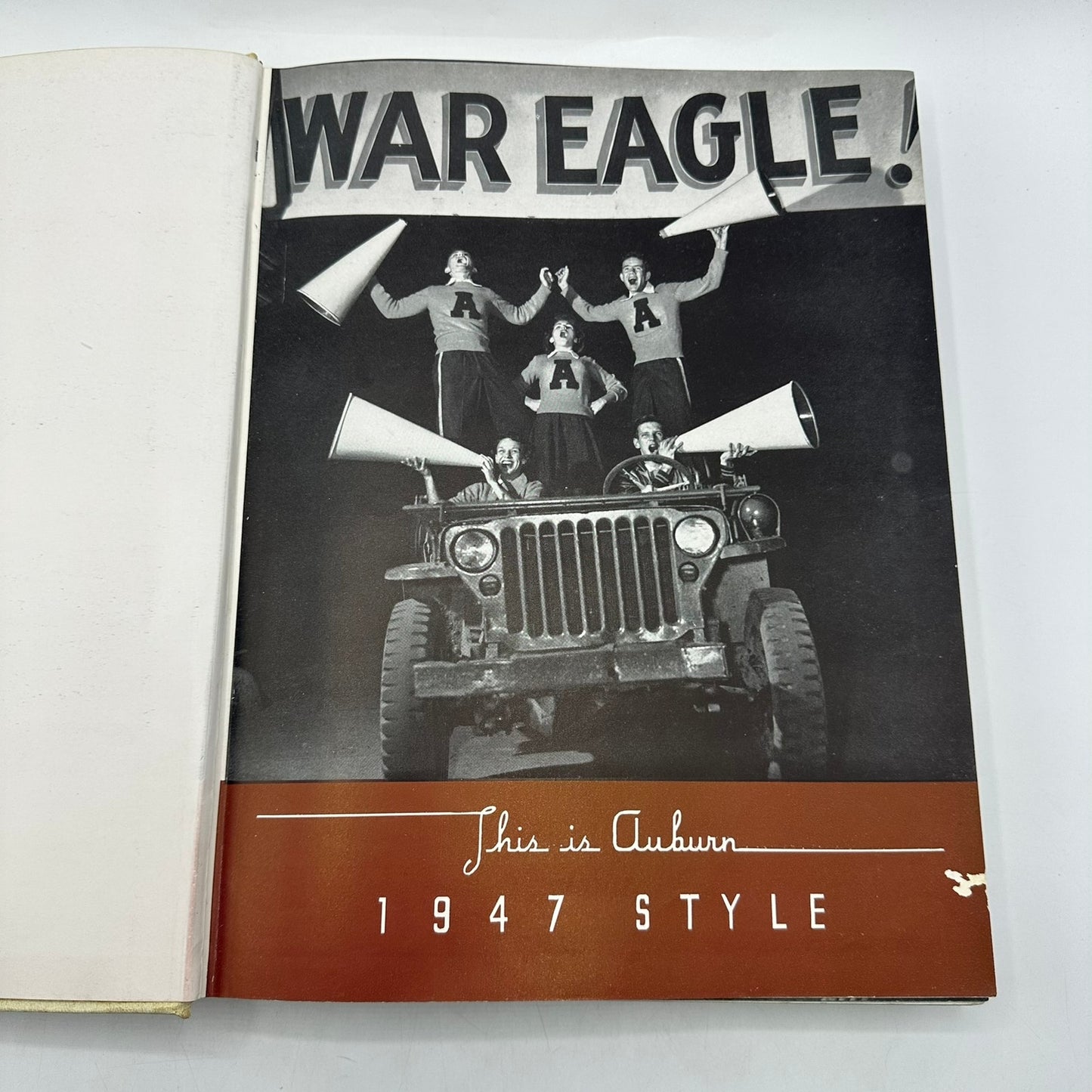 50th Glomerata Alabama Polytechnic Institute Auburn 1947 Historical Yearbook