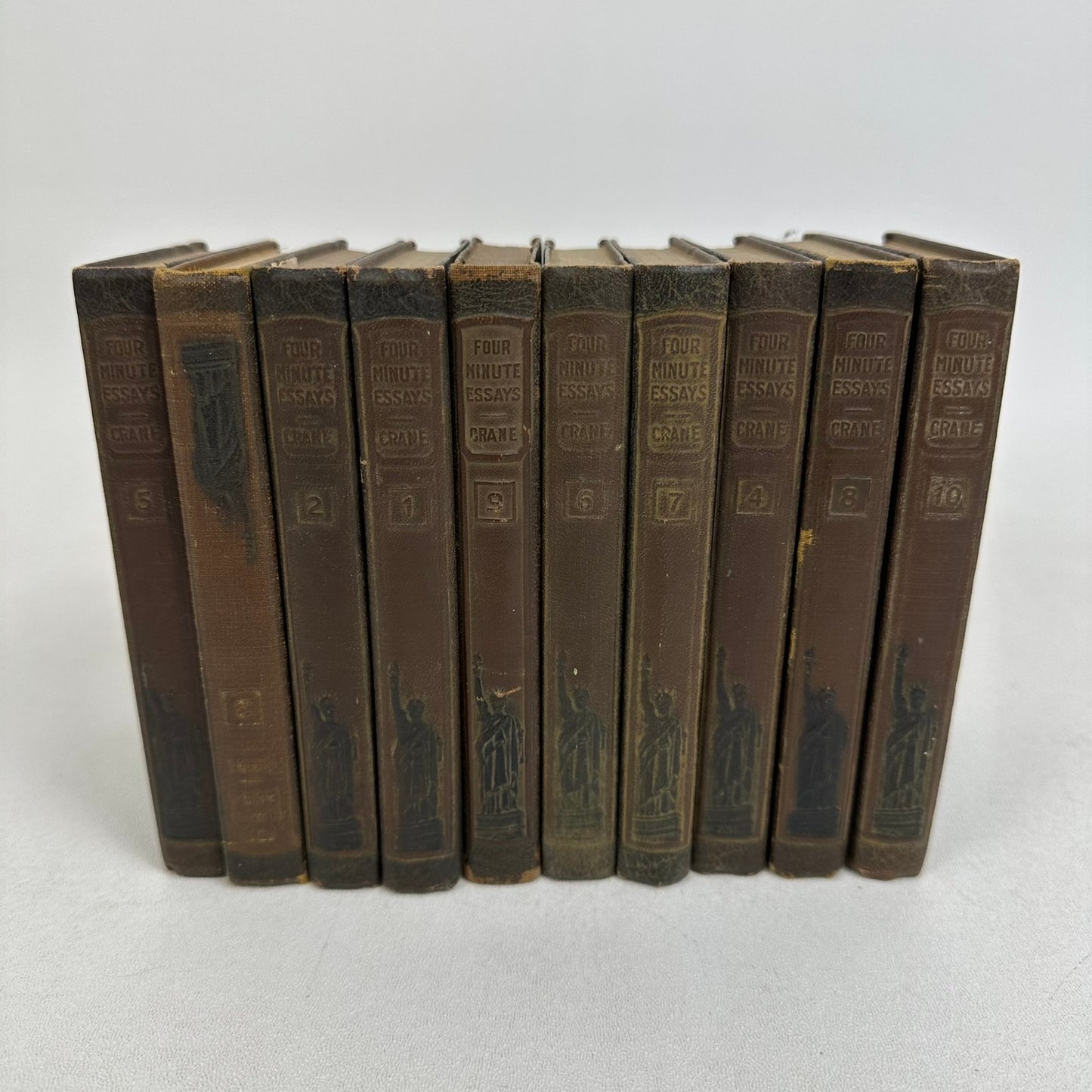 Four Minute Essays Complete 10 Volumes Dr Frank Crane Literature Philosophy 1919