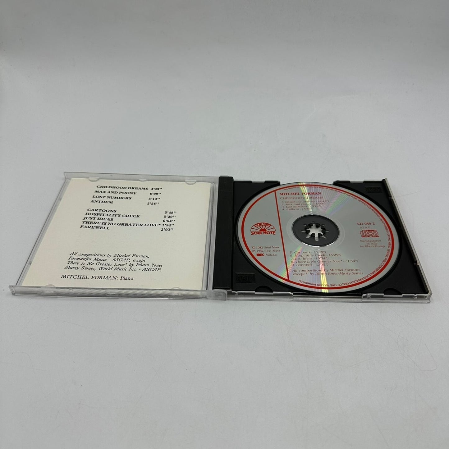 Mitchel Forman – Childhood Dreams CD 1992 Jazz Soul Note Italian Pressing