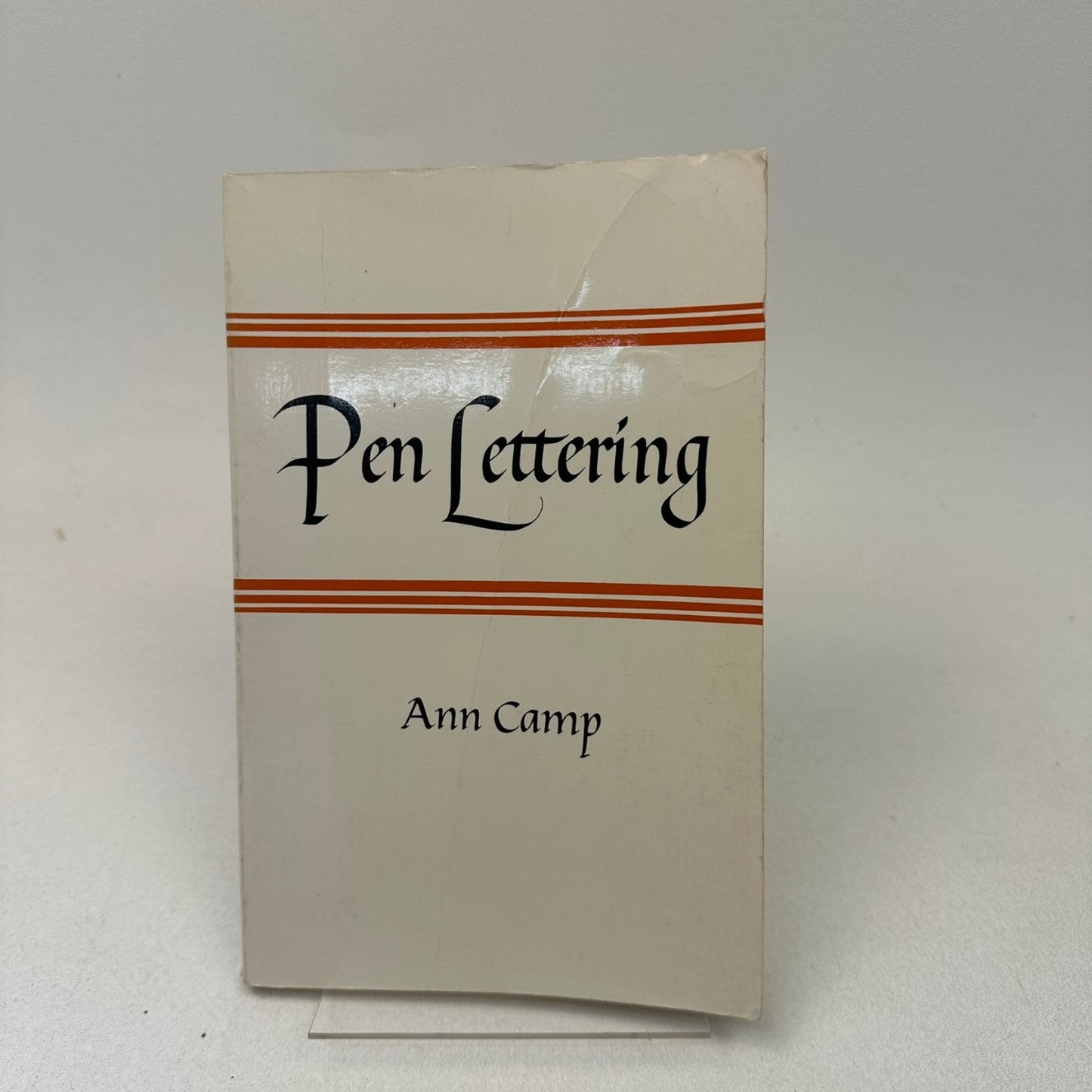 Pen Lettering Ann Camp 1980 Calligraphy Handwriting Taplinger Pentalic