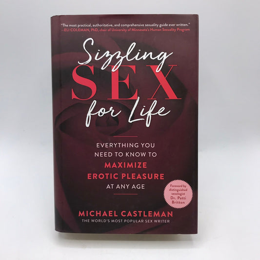Sizzling Sex for Life Michael Castleman SIGNED Sexual Health Erotic Pleasure