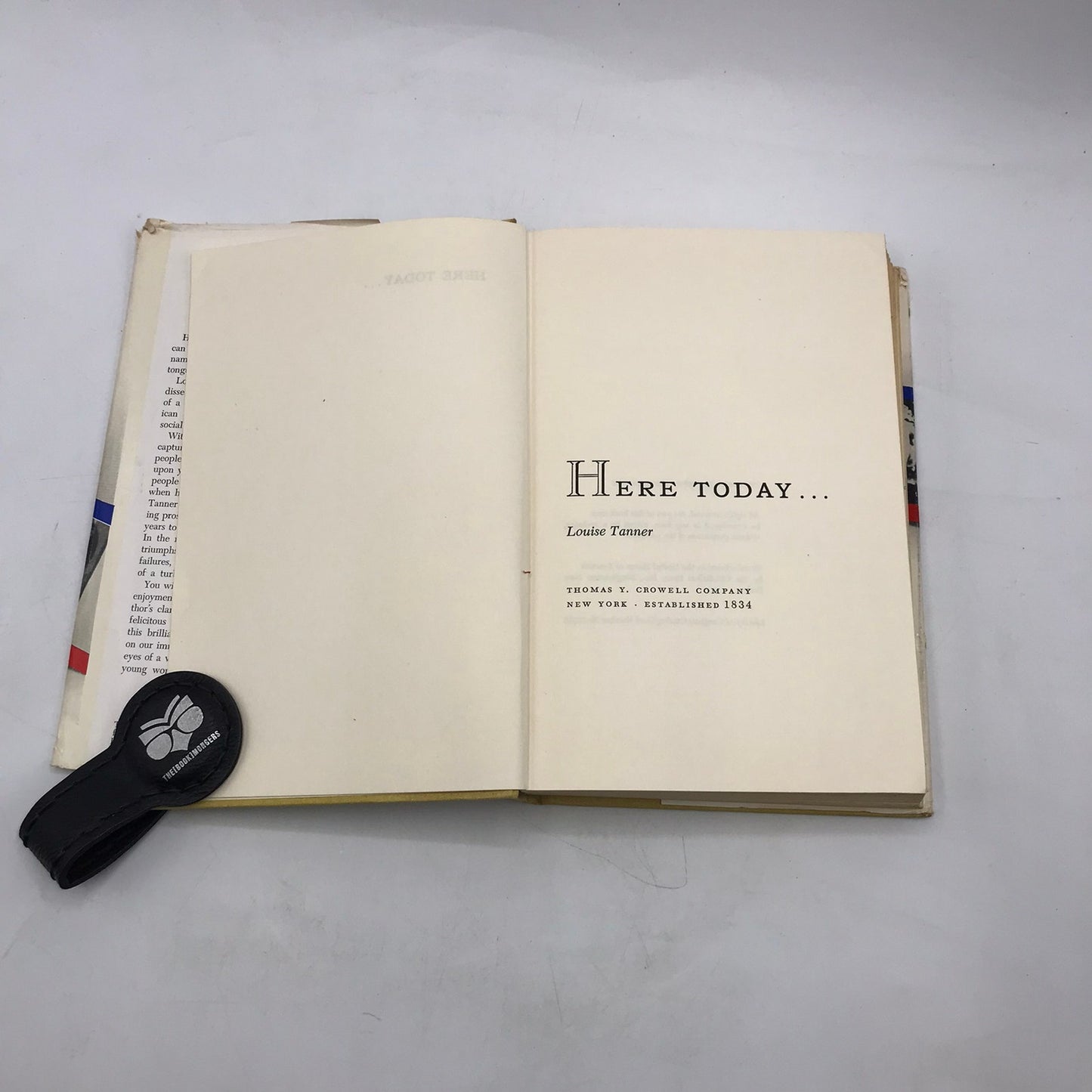 Here Today Louise Tanner Biography of Young American Men & Women True Stories 1959
