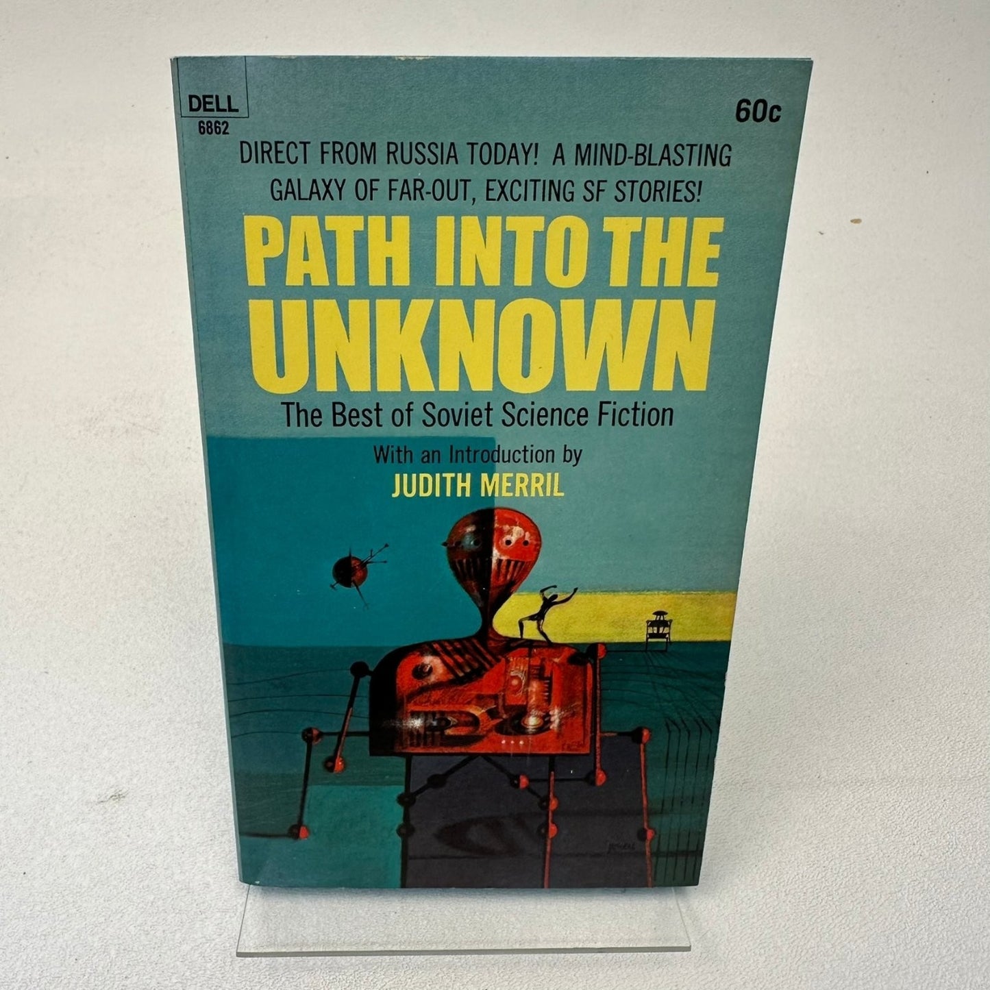 Path Into The Unknown Judith Merril 1968 First Dell Printing Soviet Sci-Fi Dell