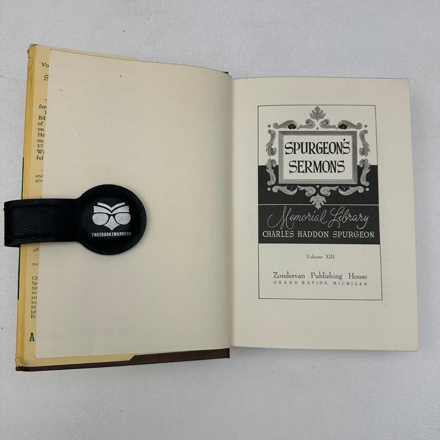 Spurgeon's Sermons Memorial Library Vol 13 Charles Spurgeon 1953 Zondervan