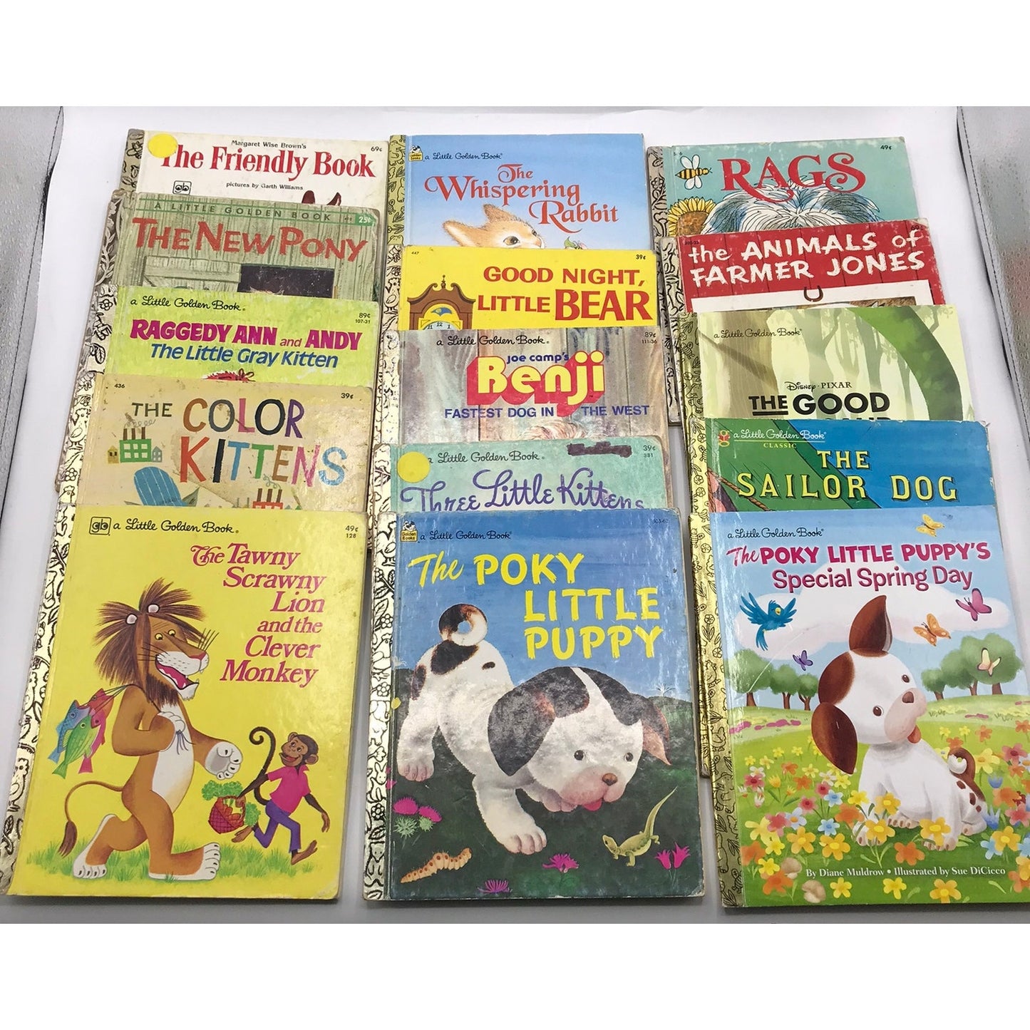 Little Golden Books Lot of 42 Animals Pets Childrens Literature Bedtime Stories