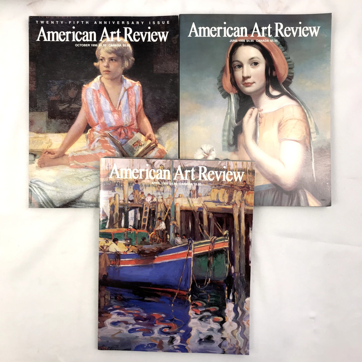 American Art Review Lot of 6 Illustrated Photographic Magazines 1998 Vol. X #1-6