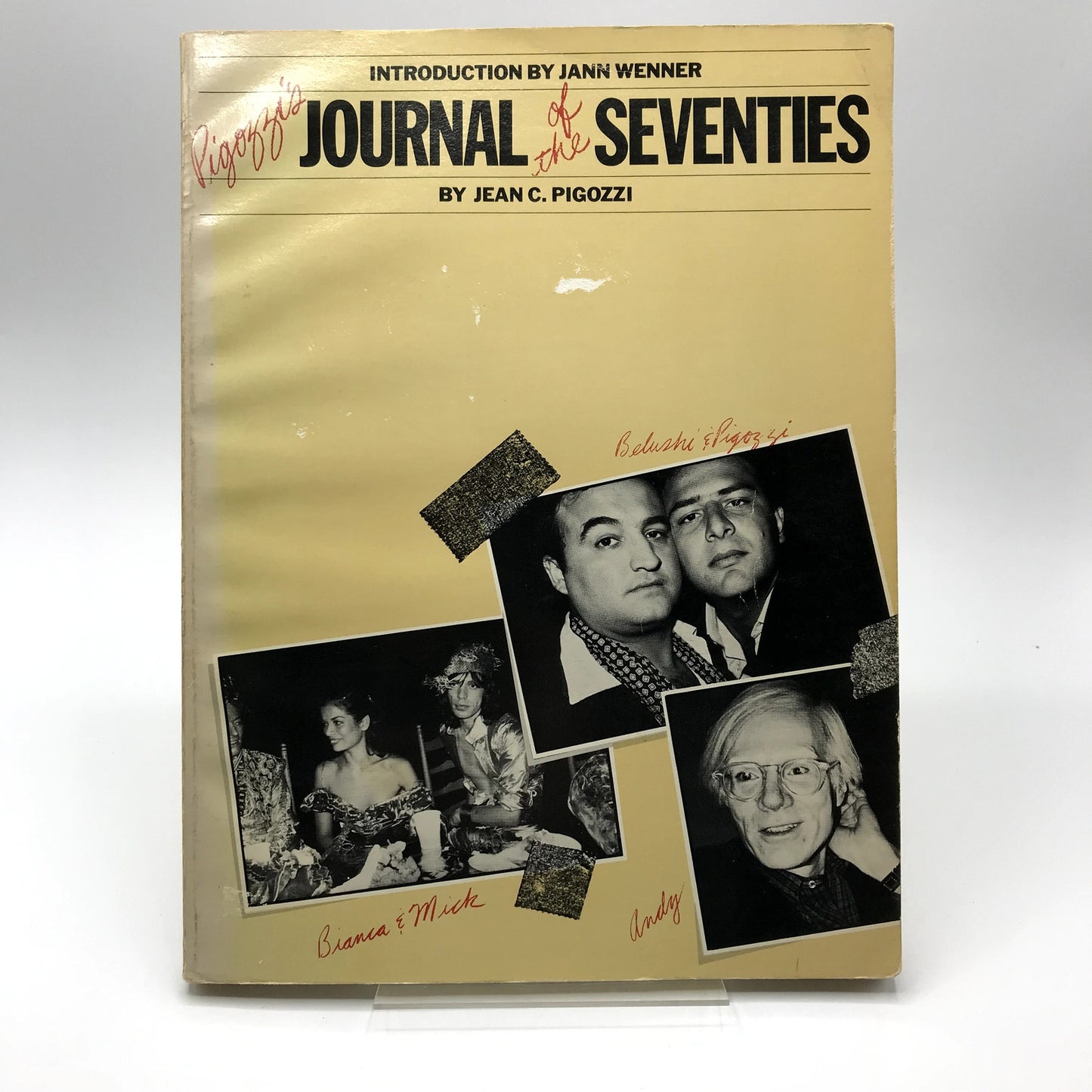 Journal of The Seventies Illustrated Paperback Photography Book Jean C. Pigozzi