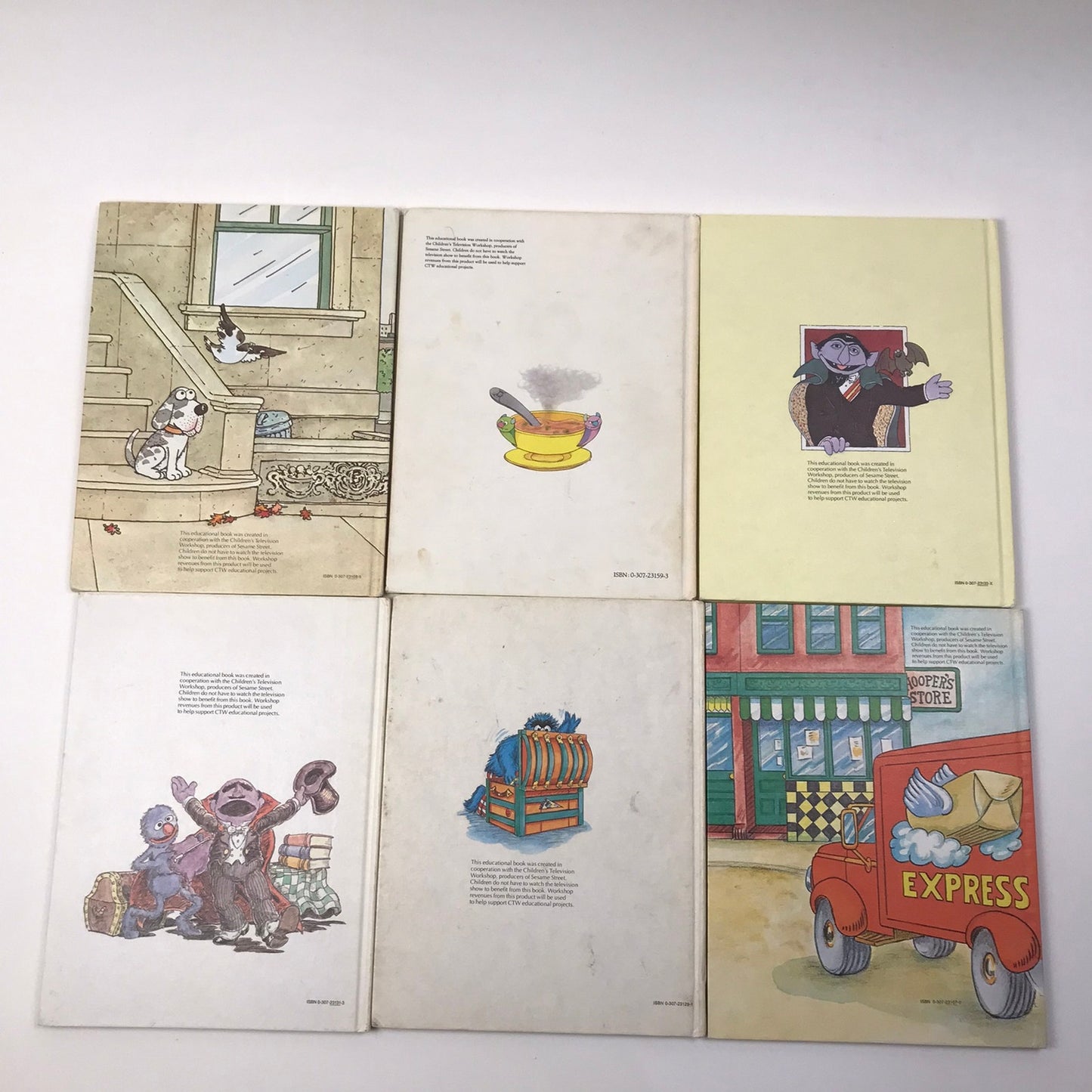 Sesame Street Book Club Lot of 30 Bert Ernie Grover Big Bird Childrens Stories