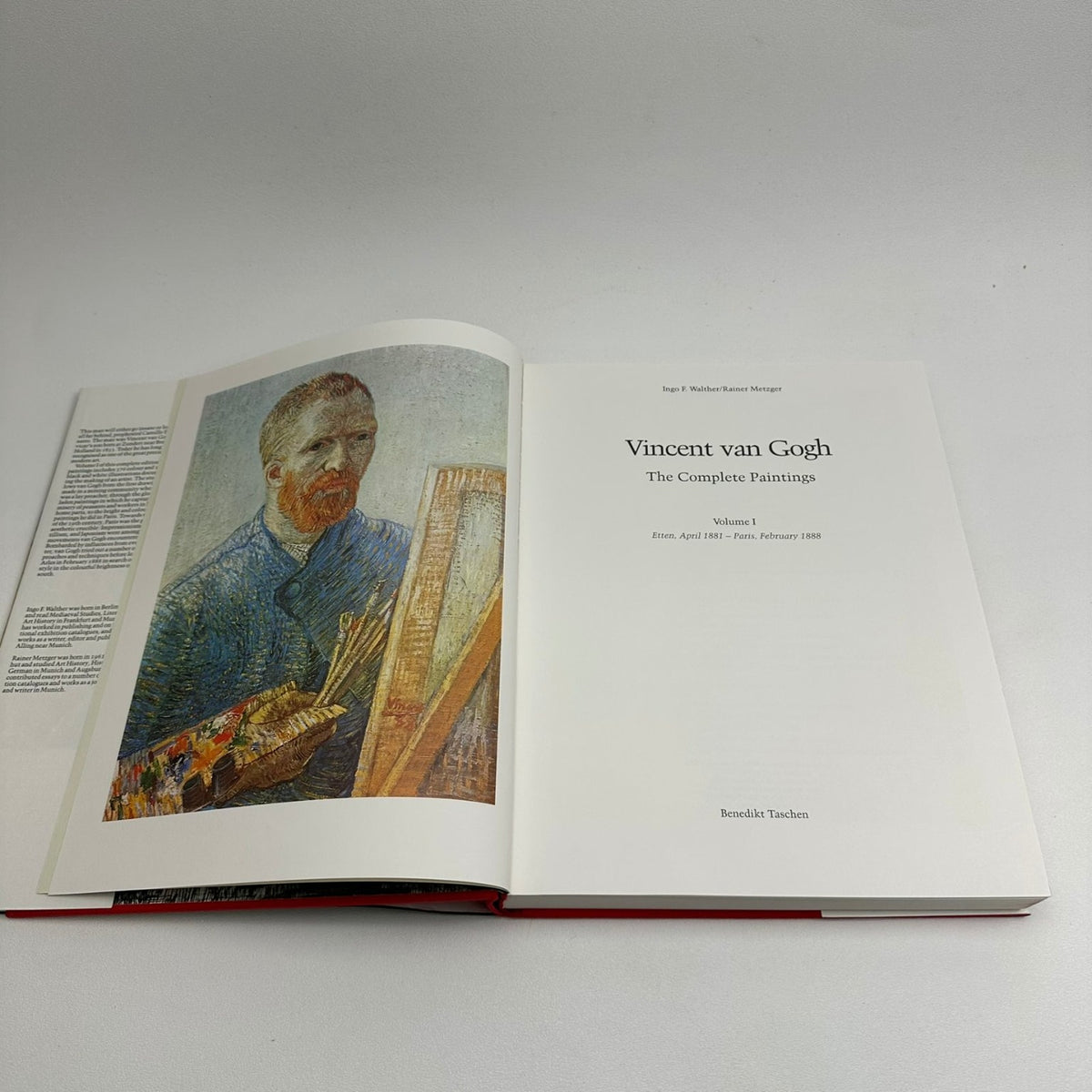 Van Gogh Complete Paintings Walther Metzger 1990 2 Volumes Slipcase Art Taschen