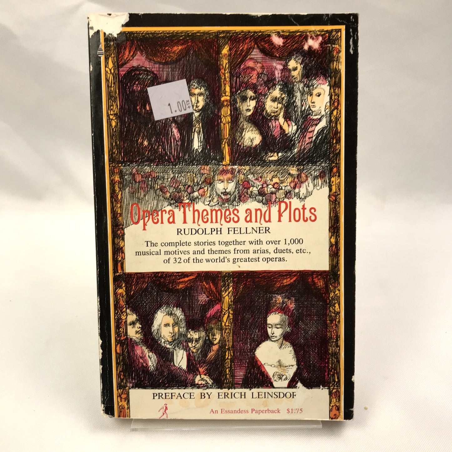 Opera Themes and Plots First Paperback Printing Book by Rudolph Fellner 1958