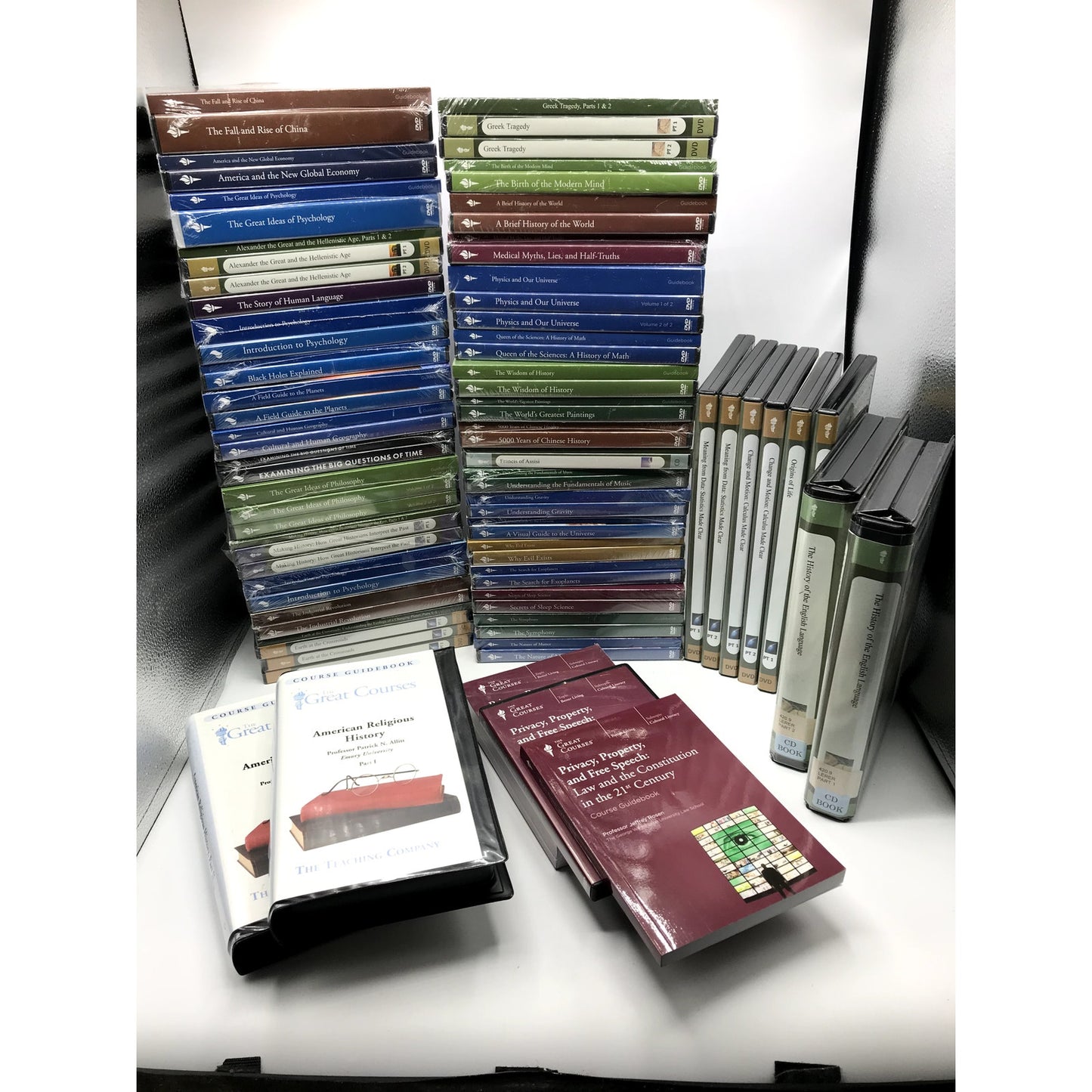The Great Course Series Huge Lot of 88 Courses Total Education Home School