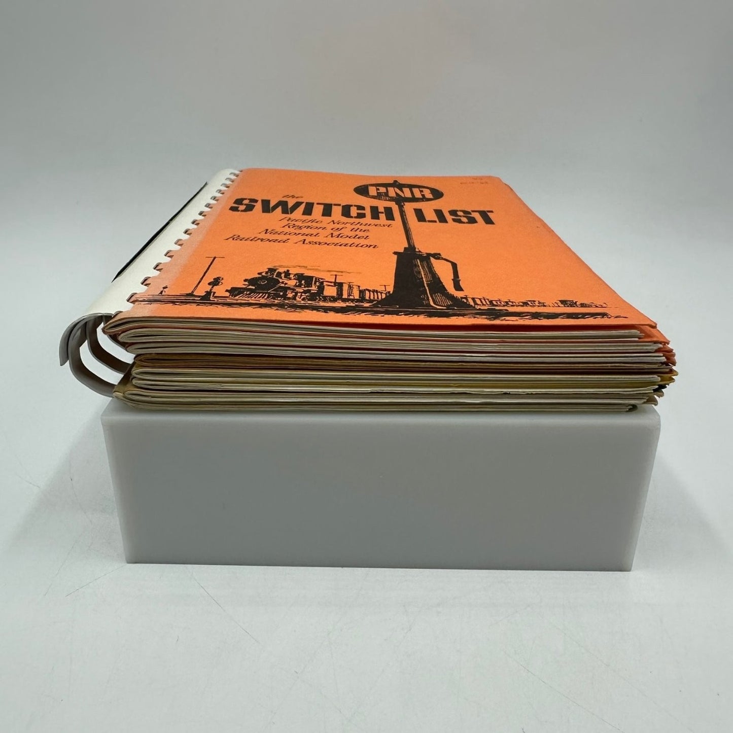The Switch List PNR National Model Railroad Assoc 1963-1965 Vintage Spiral Bound