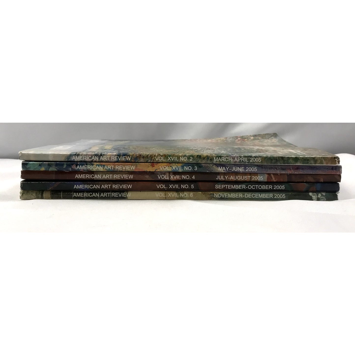 American Art Review Lot of 5 Illustrated Photographic Magazines VolXVII 2-6 2005
