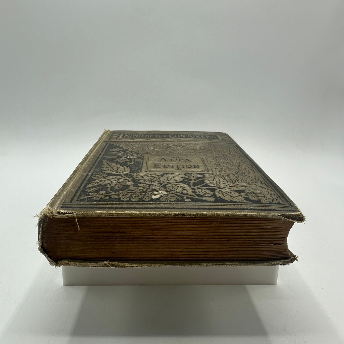 The King of the Conjurers Life of Robert Houdin Alta Edition Autobiography 1859