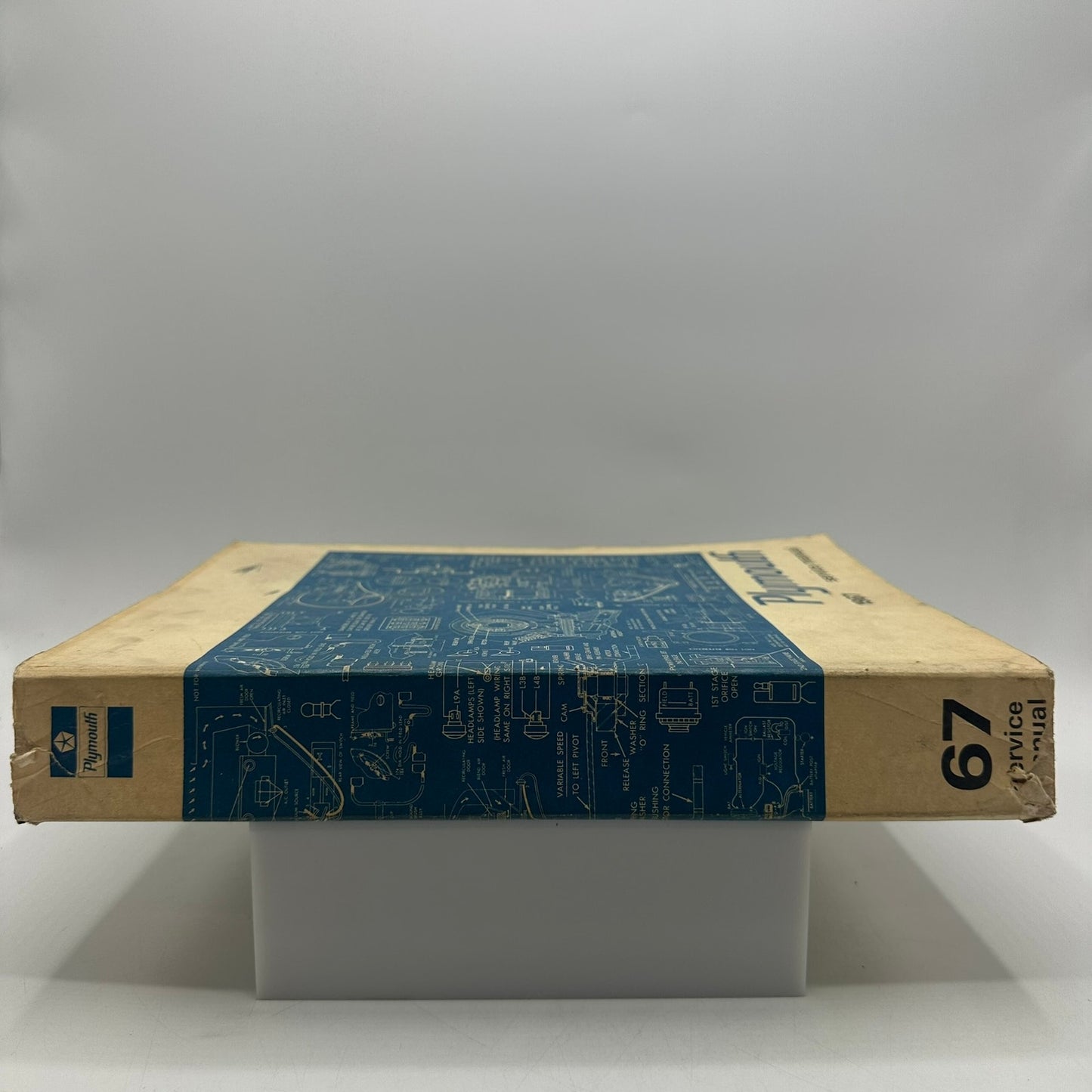 Plymouth OEM Service Manual 1967 Valiant Signet Belvedere Sport Fury Car Repair