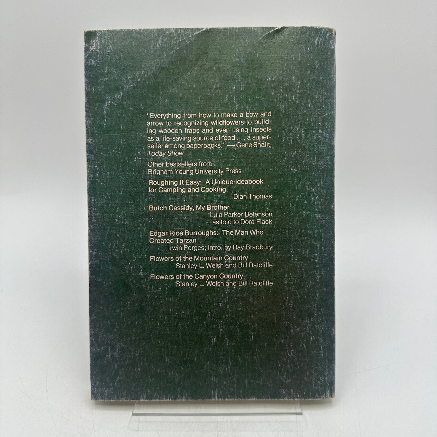 Outdoor Survival Skills Larry Dean Olsen SIGNED Sports Wilderness Adventure 1976