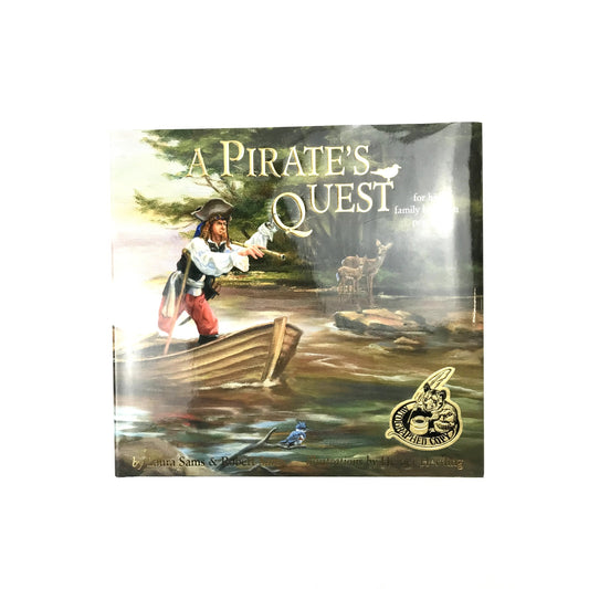 A Pirates Quest for His Family Heirloom Peg Leg Laura Sams Robert SIGNED 2008