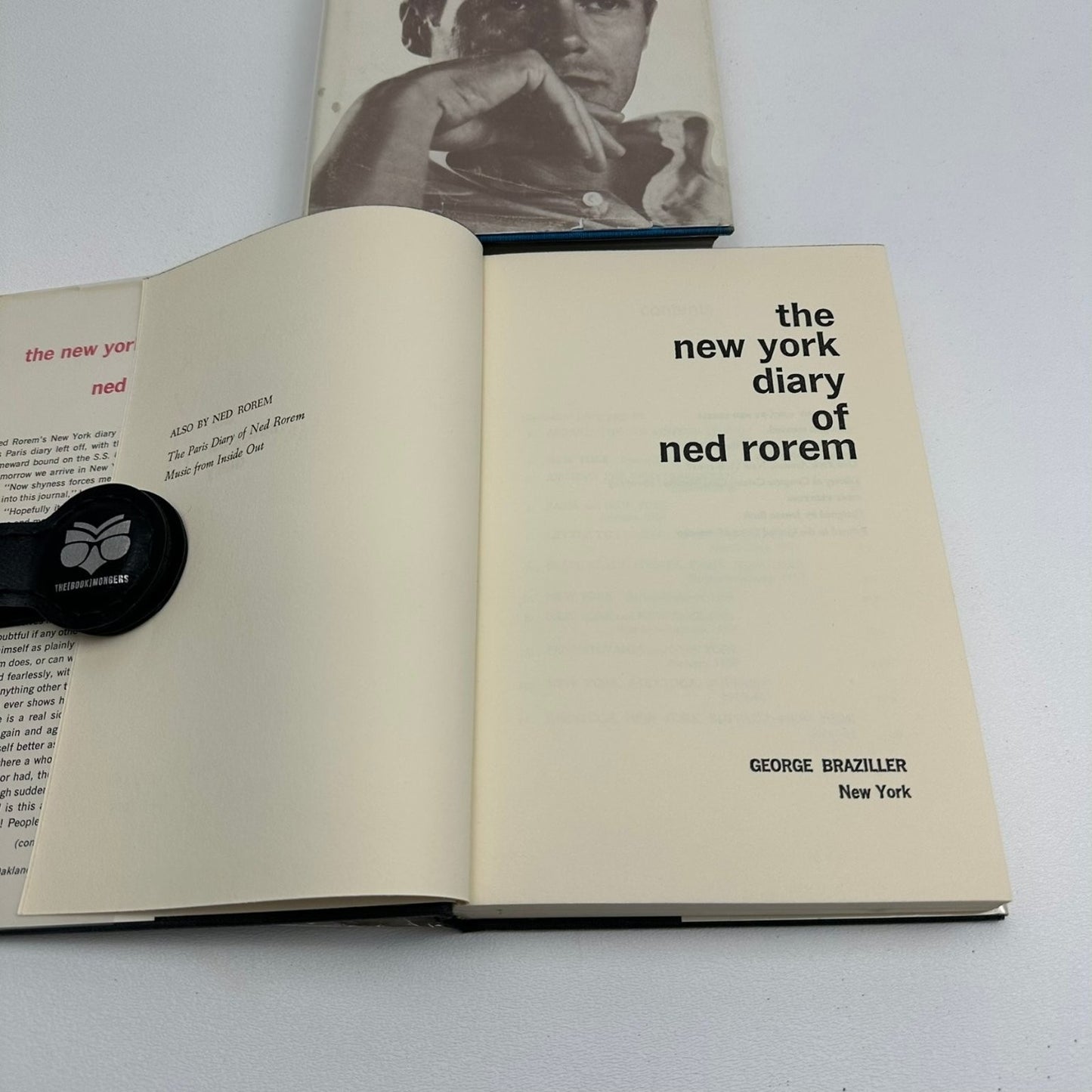 New York & Paris Diary Ned Rorem 1967 Vintage Hardcover Memoir Music Composer
