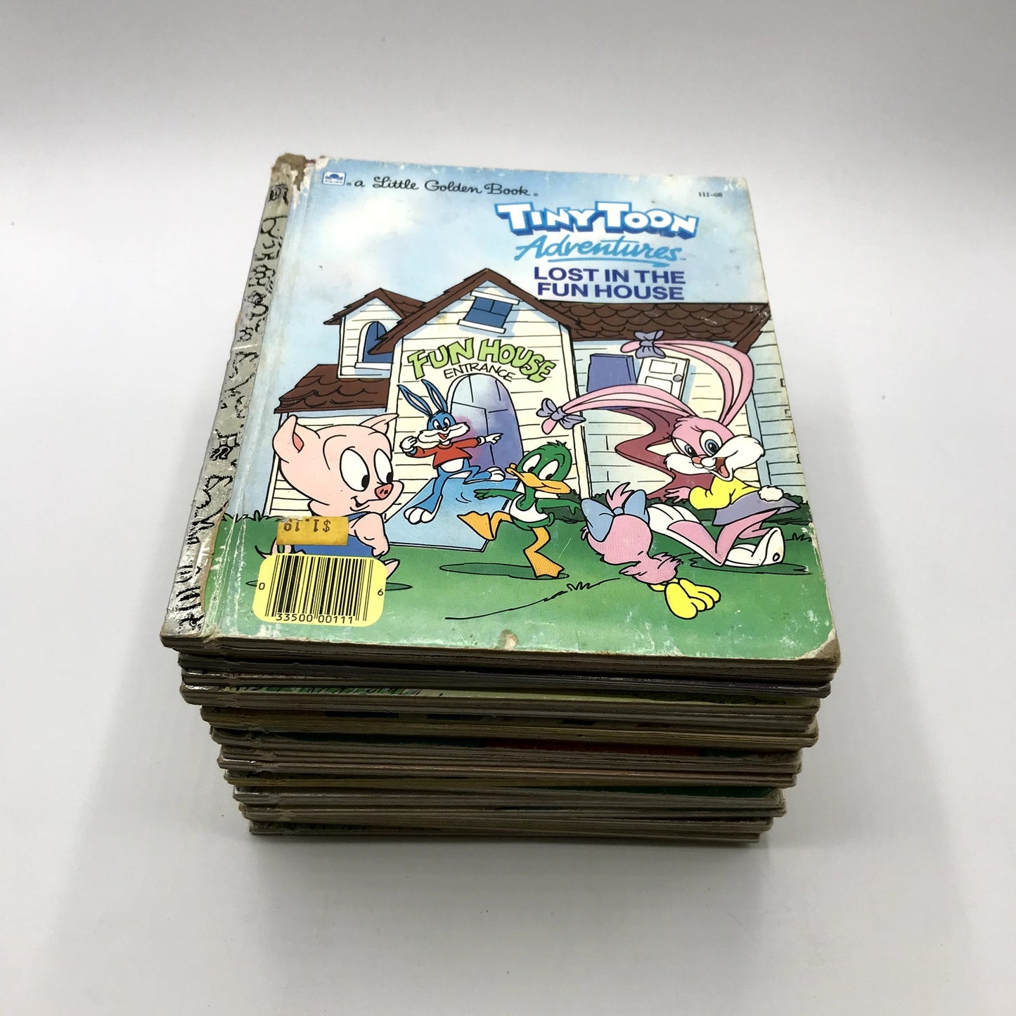 Lot of 24 Little Golden Books Illustrated Children's HCs 1990's w/Sesame Street