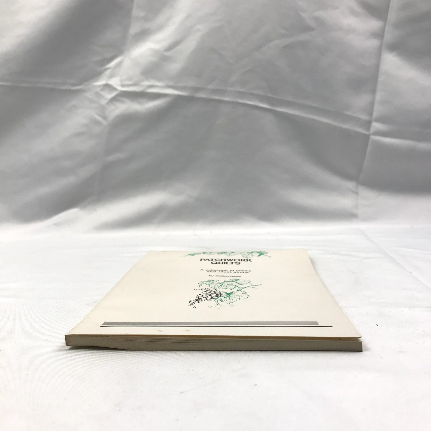 Patchwork Quilts Poems & Illustrations by Delilah Rene Signed 1st Edition 1987