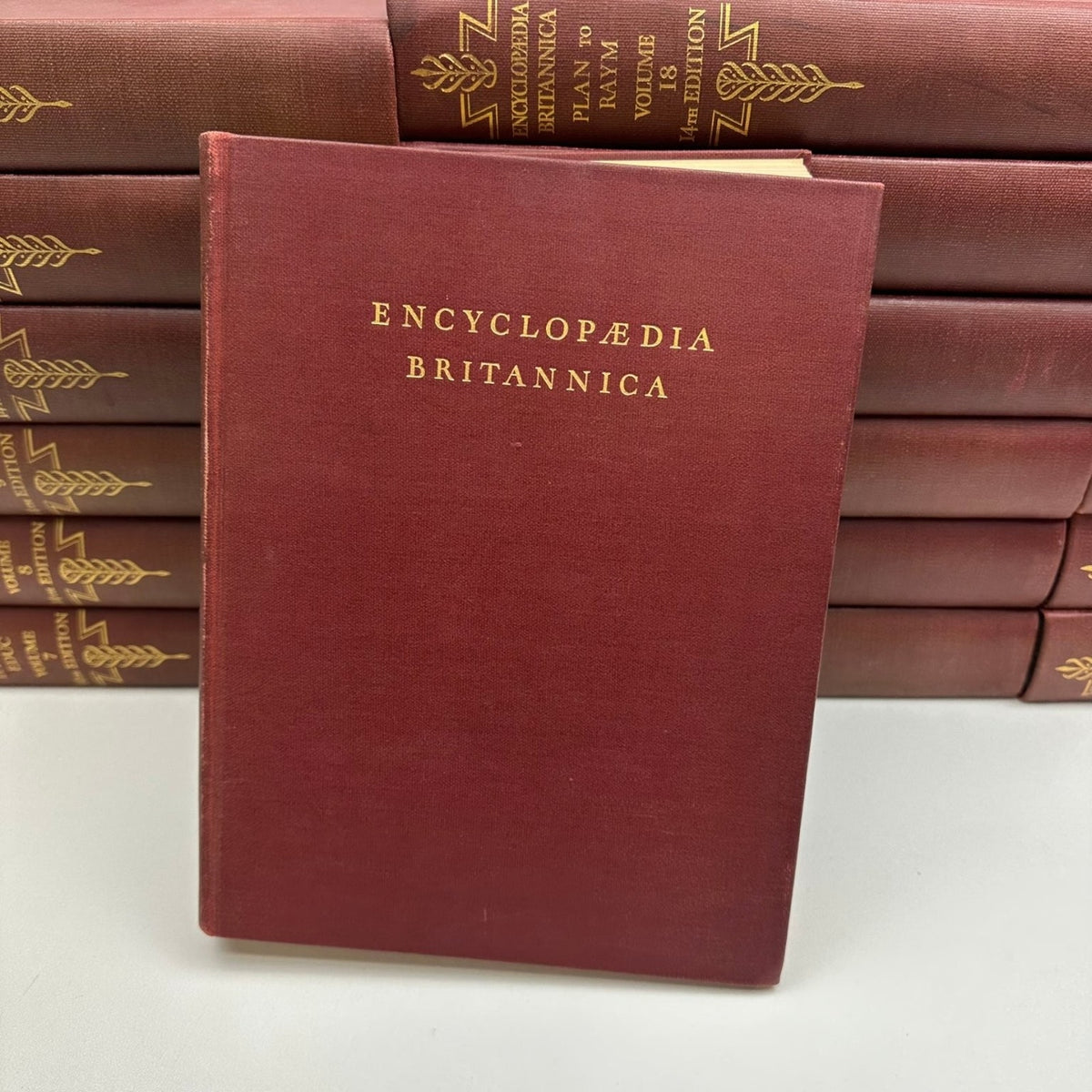 Encyclopaedia Britannica 1929 14th Edition Complete 24 Volume Set Hardcover