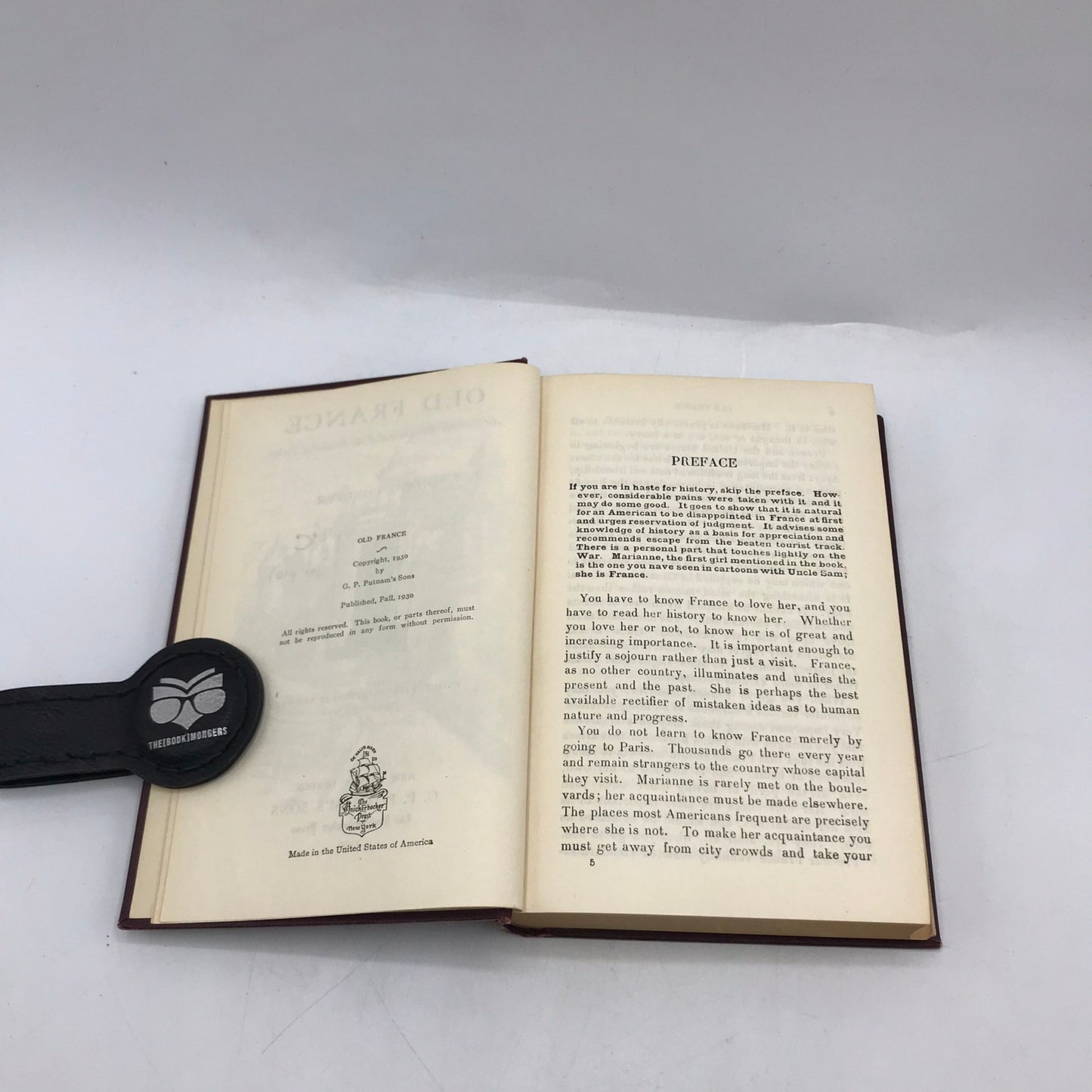 Old France An Historic Background SIGNED John G Coulter History Exploration 1930