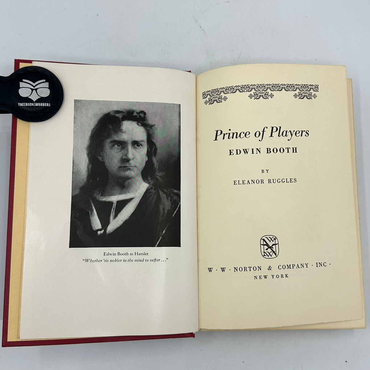 Prince of Players Edwin Booth Eleanor Ruggles Historical Biography Drama 1953