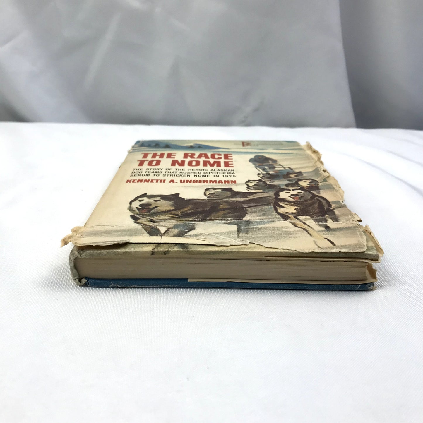 The Race to Nome Hardcover Book by Kenneth A. Ungermann 1963 First Edition