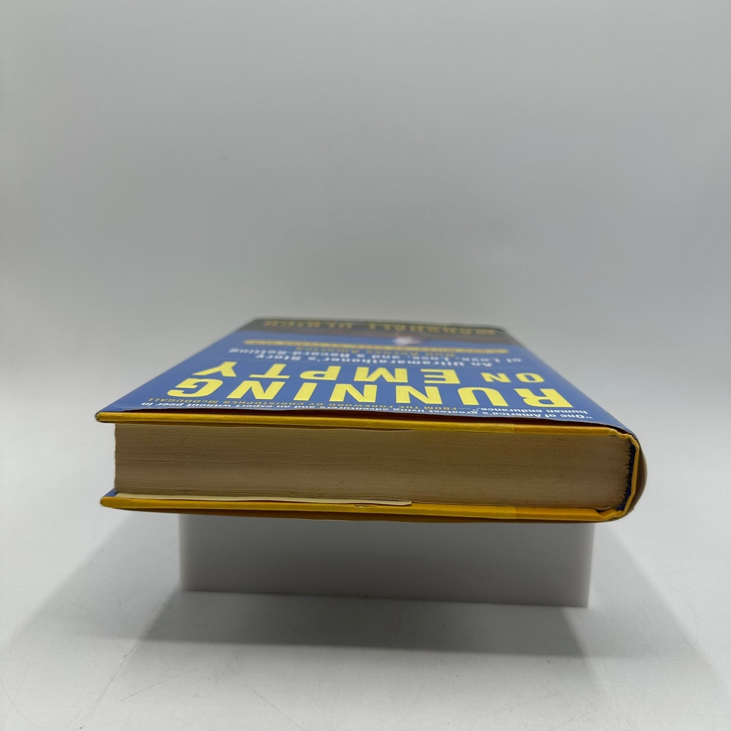 Running on Empty An Ultramarathoners Story Marshall Ulrich SIGNED First Edition