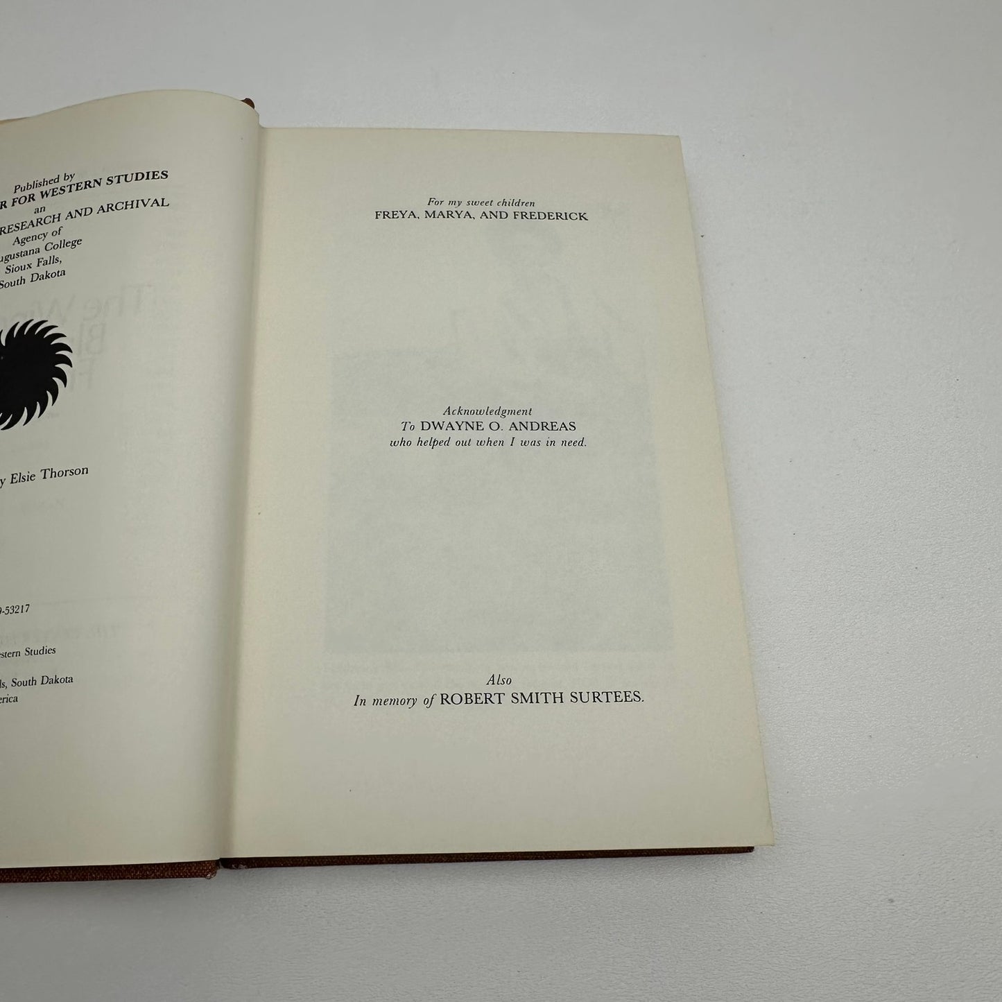 The Wind Blows Free A Reminiscence Frederick Manfred SIGNED Travel Autobiography